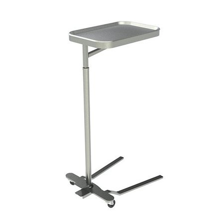 UMF MEDICAL Mayo Instrument Stand w/ 13” X 19” Stainless Steel Tray SS8310